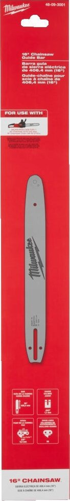 Shinë sharrë me zinxhir Milwaukee Guide Bar M18 FHS20, 8"/20 cm, metalike, gri