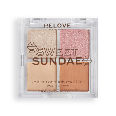 Revolution – Relove Pocket Eyeshadow Palette – Sweet Sundae