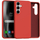 Kapak telefoni Mercury Silicone për Samsung S25 Plus S936, silikon, i kuq