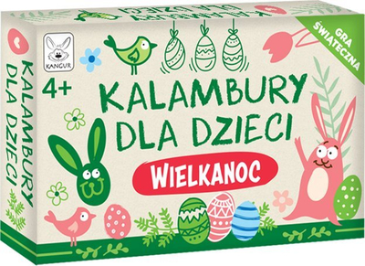 Loja me letra “Charades For Children – Easter Kangaroo”, 54 letra, temë Pashkët