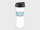 Gotë termike Ambition Happy, 400ml, çelik inox, e bardhë