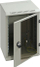 Dollap muri Triton Delta RBA-09-AS3-CAX, rack 10\", 9U, gri RAL 7035