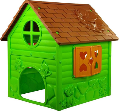 Shtëpi lodrash Dorex House 456, plastike, për fëmijë 2+, jeshile