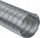 Tub fleksibël çeliku SpiroFlex 115, diametër 115mm, gjatësi 1m, argjendtë