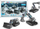 Lodër ndërtimi Artyk Hydraulic Vehicles 3 në 1, model me zinxhir, sistem hidraulik, gri me blu