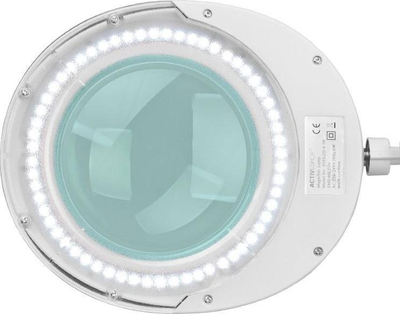 Llambë zmadhimi Elegante 6025, lente 5D, 60 LED, me tripod, e bardhë