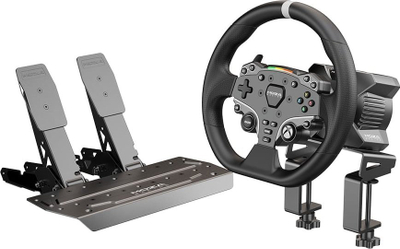 Set timoni garash MOZA R3, Direct Drive, me pedale, për Xbox dhe PC