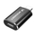 Adapter Lightning në USB C Wozinsky WALC-01, karikim i shpejtë, i zi
