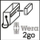 Set çelësa bit TORX Wera Belt C 3 Zyklop, 1/2"