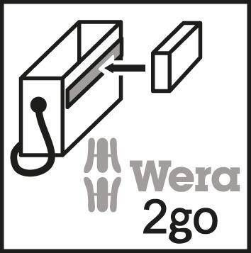 Set çelësa bit TORX Wera Belt C 3 Zyklop, 1/2"