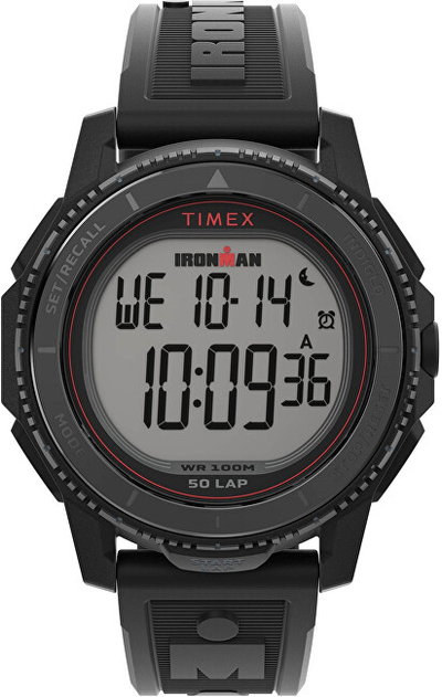 Orë digjitale për meshkuj Timex IRONMAN Adrenaline TW5M57800, e zezë