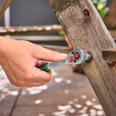 Çelës me racë Bosch Home and Garden 1600A032VA, 1/4", mekanizëm preciz, i gjelbër