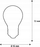 Llambë LED Segula 55309 E27, 3.3W, Ambient Dimming, ngjyrë amber