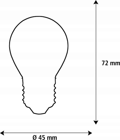 Llambë LED Segula 55309 E27, 3.3W, Ambient Dimming, ngjyrë amber