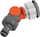 Lidhës këndi për rubinet Gardena Angled Tap Connector, G 3/4, G 1, portokalli