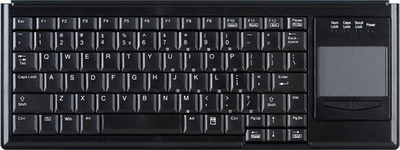 Tastierë industriale Contour Design Active Key AK-4400-GU, IP68, me touchpad, e zezë