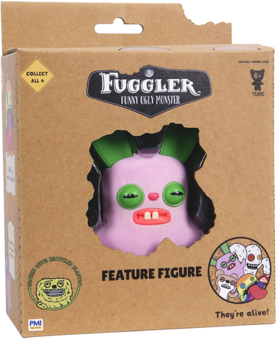 Колекционерска играчка Fuggler Feature Figures, 1 парче, фигура чудовиште, шарена