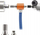 Përshtatës për thithje pluhuri Husqvarna, lidhje R 1/2", lidhje 1 1/4", portokalli