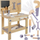 Set lodrash punëtori druri Kruzzel 24820, për fëmijë, shumëngjyrësh