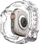 Rrip ore inteligjente Spigen Rugged Armor Pro për Apple Watch Ultra 49mm, TPU, Crystal Clear, transparent