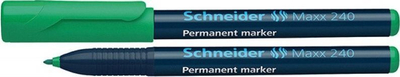 Marker permanent Schneider Maxx 240, majë e hollë, i gjelbër