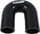 Lidhëse silikoni TurboWorks Elbow 180°, 51mm, e zezë
