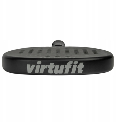 Raketë padel VirtuFit Fusion Pro VF12007, formë loti, material EWA, e zezë