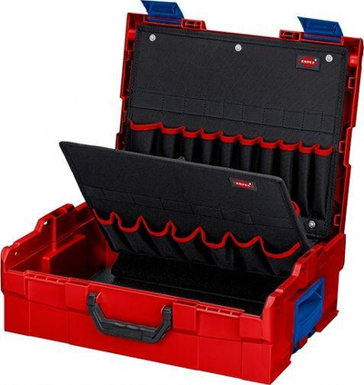 Kuti veglash Knipex L-BOXX (00 21 19 LB), e kuqe
