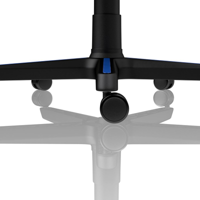 Karrige gaming Nitro Concepts S300, sedilje e mbushur, ergonomike, zi e blu