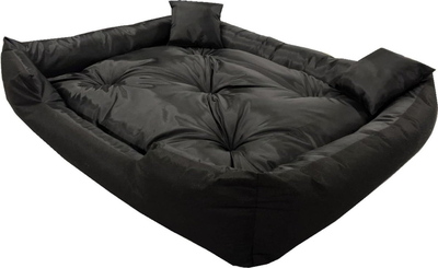 Shtrat për qen AIO FACTORY Dog Bed ECCO, 130 x 105 cm, najlon i papërshkueshëm nga uji, i zi