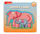 Puzzle PUEDO Mother and Baby Elephant, 8 pjesë, shkumë EVA, shumëngjyrësh