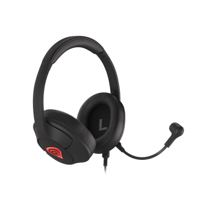 Kufje gaming Genesis Radon 800, surround 7.1, mikrofon që çahet, të kuqe