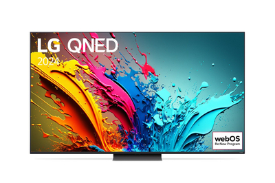 Телевизор LG QNED, 65\", 4K UHD Смарт, Alpha8, DVB-C/S2/T2, Ви-фи, со основа