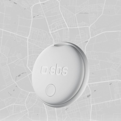 GPS gjurmues SBS Tracker Apple, me Bluetooth, për iPhone, i bardhë