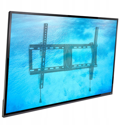 Mbajtëse muri për TV Ergosolid Satt 2, 32" 80", deri 45 kg, e zezë