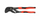 Pensa rregulluese AWTOOLS Adjustable Pliers, 250mm, teflon, të zeza kuqe