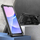Kapak telefoni i-Blason Armorbox për Samsung Galaxy A15 2024, me xham mbrojtës, me këmbë mbajtëse, i zi