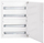 Panel shpërndarës modular Alfako A-RW51, 4x24 module, IP40, i bardhë