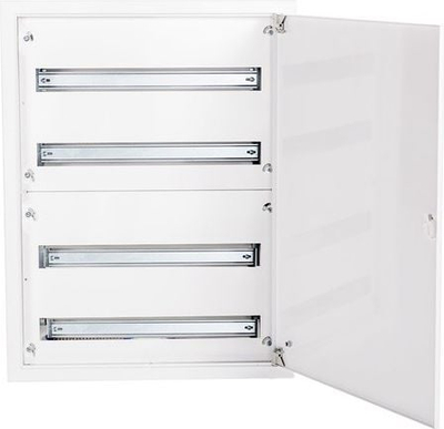 Panel shpërndarës modular Alfako A-RW51, 4x24 module, IP40, i bardhë