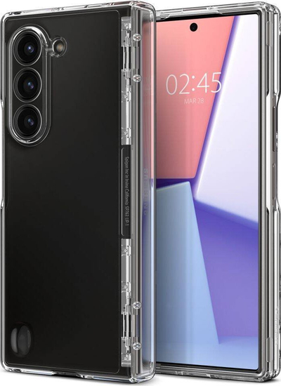 Mbulesë telefoni Spigen Ultra Hybrid Pro për Samsung Galaxy Z Fold6, transparente Crystal Clear