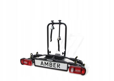 Mbajtës biçikletash Pro User Amber 2, për 2 biçikleta, 50kg, i zi