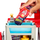 Сет за игра Disney Pixar Cars Color Changers Mobile Paint Shop Mack, со автомобилче Lightning McQueen, повеќебоен