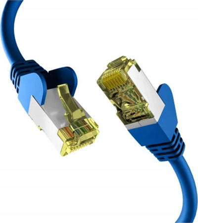 Kabllo rrjeti EFB Elektronik EC020200093, Cat6a S FTP, 2 m, blu