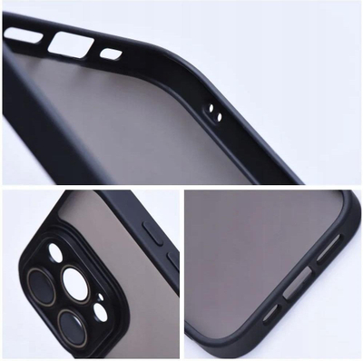 Këllëf telefoni Variete për iPhone 16E, TPU, me xham mbrojtës, i zi