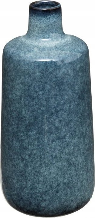 Vazo dekoruese Atmosphera FLOWER, qeramike, 24.5 cm, blu