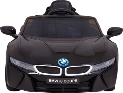 Makine elektrike për kalamaj BMW i8 Coupe, me bateri, me telekomandë, e zezë