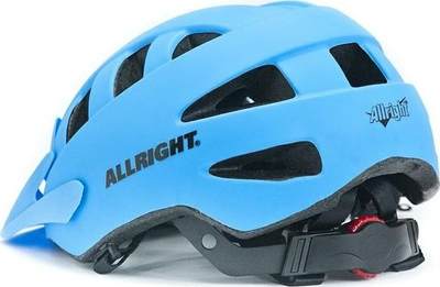 Kaskë biçiklete Allright Urban R.L, masa L 58–61 cm, me vrima ajrimi, blu