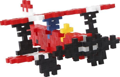 Lodër ndërtimi Plus Plus Mini Basic Airplanes, 170 copa, shumëngjyrëshe