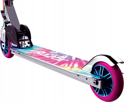 Trotinet për kalamaj Razor A Tie-Dye, deri 65 kg, alumini, shumëngjyrësh