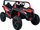 Makina elektrike lodër Strong Racing Buggy, për 2 fëmijë, motor brushless, e kuqe